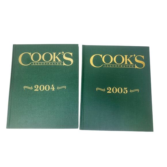 Cook's Country Illustrations Twp Annual Volumes-Years 2004 & 2005-Excellent - Picture 1 of 5